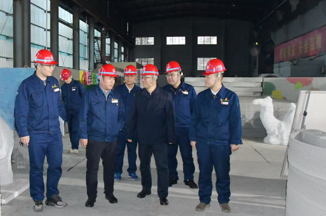 武军强到龙钢集团公司开展安全履职检查