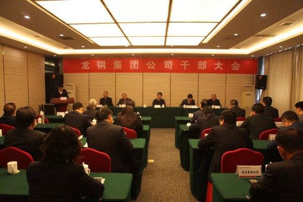 陕钢集团召开龙钢集团公司干部大会