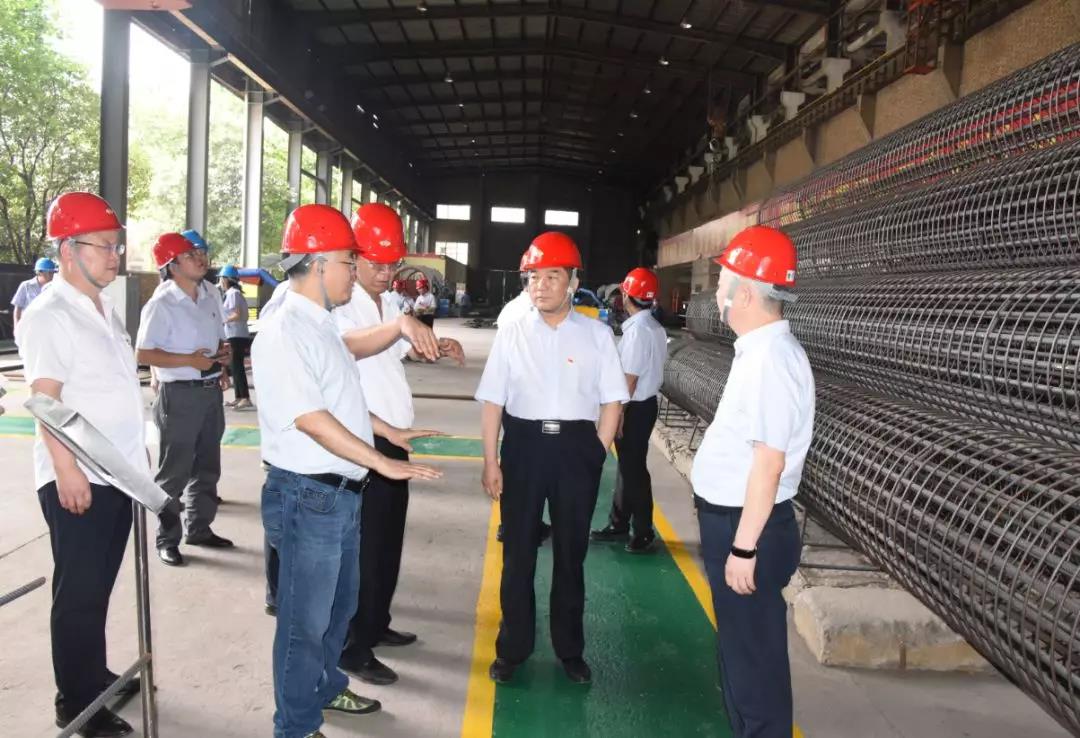 陕煤集团、陕钢集团领导到龙钢集团钢加公司调研