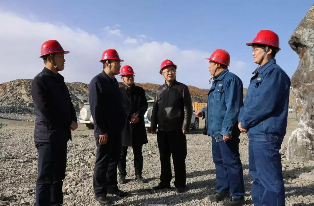 陕煤集团对龙钢集团大西沟矿业公司进行安全大检查