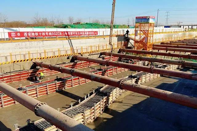 “禹龙”钢材携手葛洲坝集团助力西安地铁建设提档加速